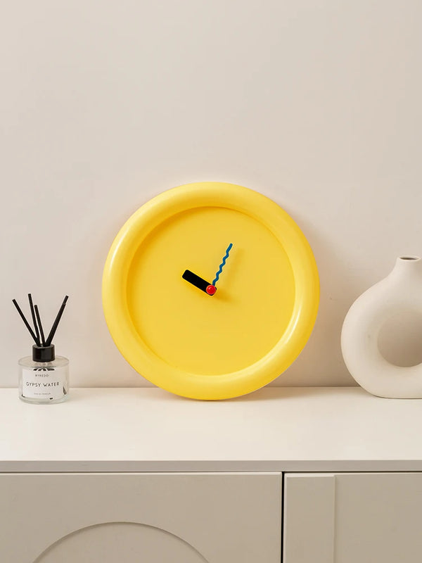 Memphis Wandklok | Moderne Geometrische Woondecoratie