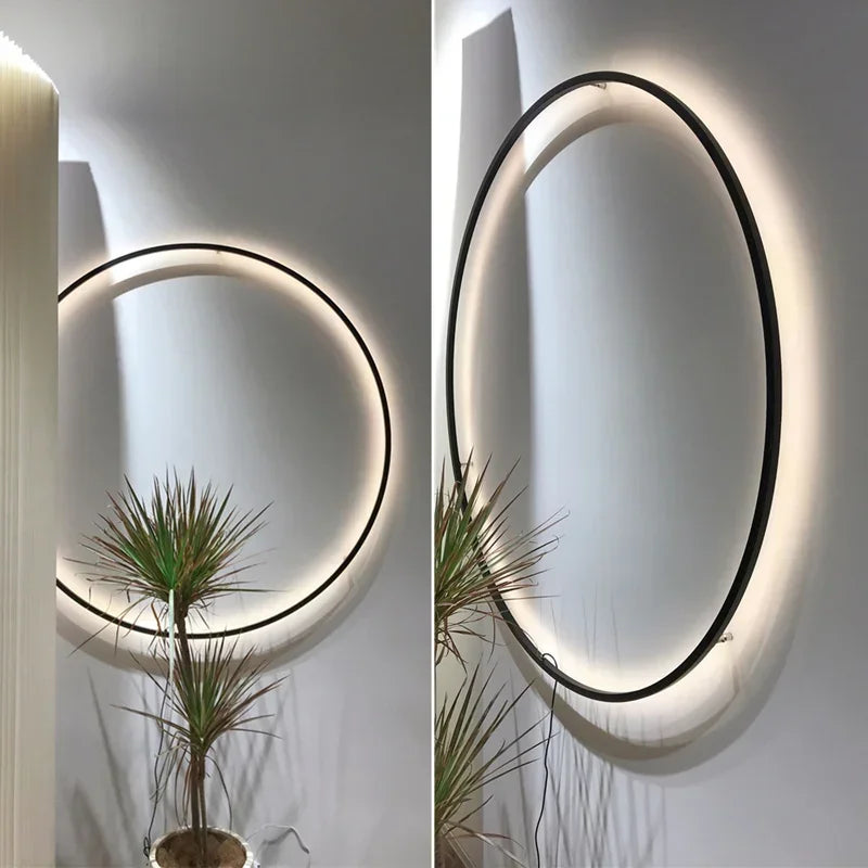 Modern LED Wall Lamp | Minimalistic Nordic Design | USB Rechargeable - POUEV