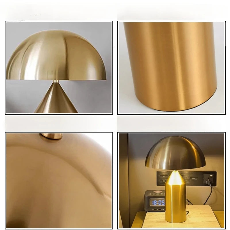 Modern Luxury Nordic Mushroom LED Table Lamp | Eye Protection Decorative Light - POUEV