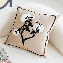 Nordic Luxe Kussenhoes | Borduursel Velvet Decoratieve Hoes - POUEV