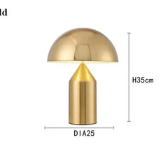 Modern Luxury Nordic Mushroom LED Table Lamp | Eye Protection Decorative Light - POUEV