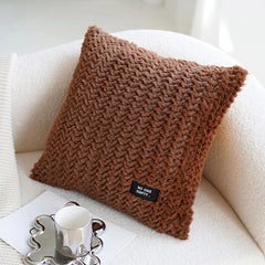 Nordic Luxe Kussenhoes | Borduursel Velvet Decoratieve Hoes - POUEV