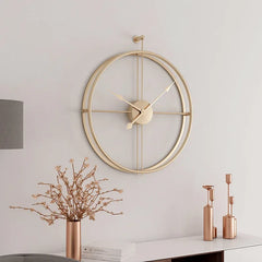 Moderne wandklok in Europese stijl | Creatieve modeklok voor huis- en kantoordecoratie