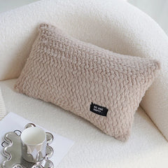 Nordic Luxe Kussenhoes | Borduursel Velvet Decoratieve Hoes - POUEV
