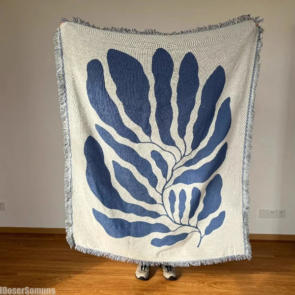 Nordic Living Room Tapestry | American Countryside Modern Leisure Blanket - POUEV