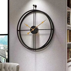 Moderne wandklok in Europese stijl | Creatieve modeklok voor huis- en kantoordecoratie