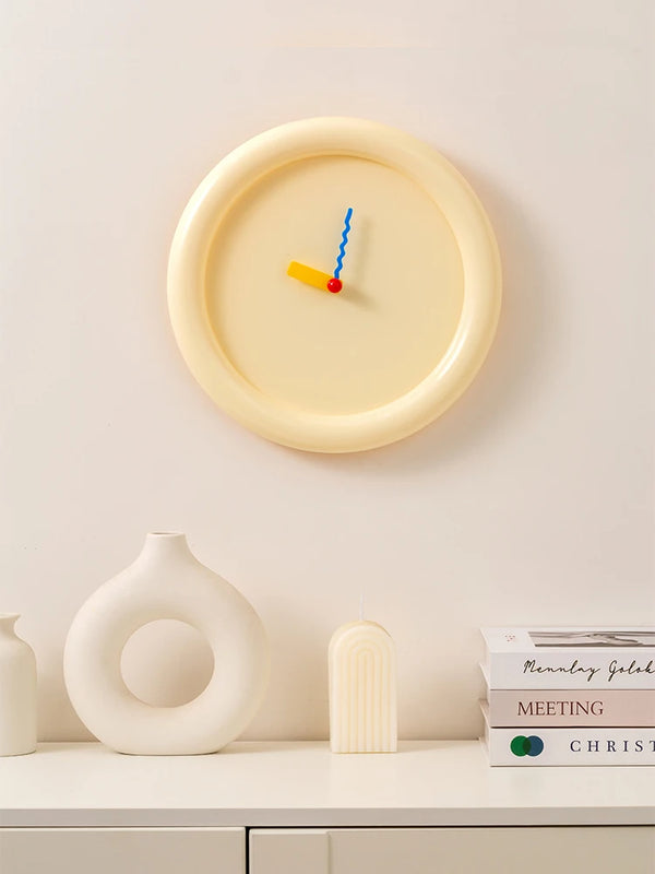 Memphis Wandklok | Moderne Geometrische Woondecoratie