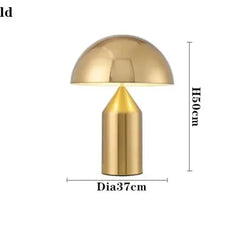 Modern Luxury Nordic Mushroom LED Table Lamp | Eye Protection Decorative Light - POUEV