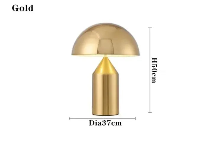 Modern Luxury Nordic Mushroom LED Table Lamp | Eye Protection Decorative Light - POUEV