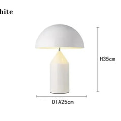 Modern Luxury Nordic Mushroom LED Table Lamp | Eye Protection Decorative Light - POUEV