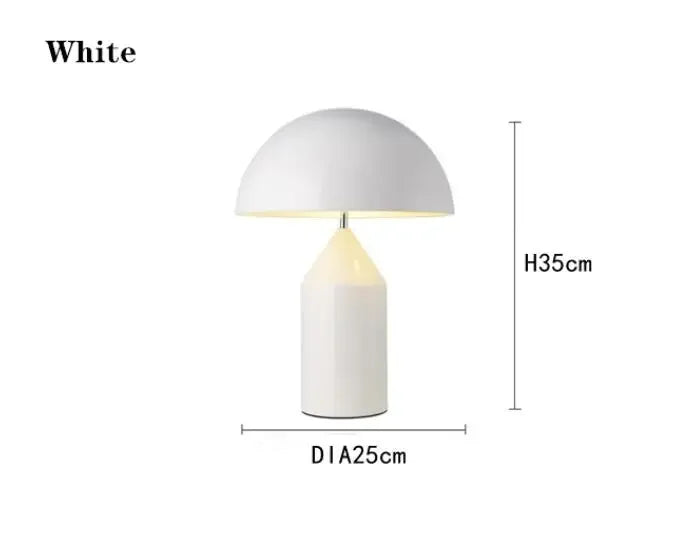 Modern Luxury Nordic Mushroom LED Table Lamp | Eye Protection Decorative Light - POUEV