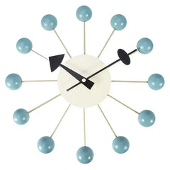 Nordic Nelson Ball Wandklok | Stille & Stijlvolle Wandkunst voor Moderne Interieurs