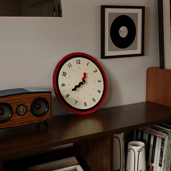 Wandklok in Scandinavische stijl | Minimalistische en moderne woondecoratie