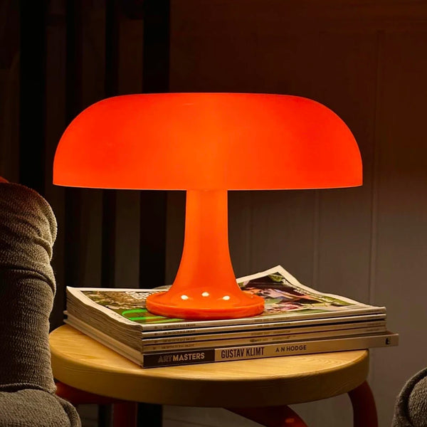 Italy Designer LED Mushroom Table Lamp | Modern Minimalist Desk Light - POUEV
