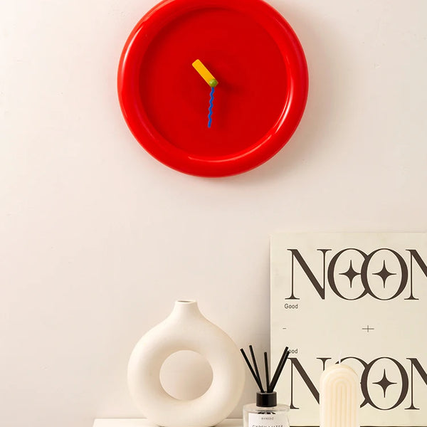Memphis Wandklok | Moderne Geometrische Woondecoratie