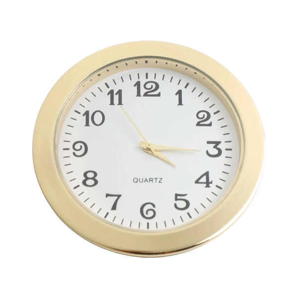 Mini Quartz Klok Inzetstuk | Ronde Klokkop van 55 mm voor Handwerk en Vervanging
