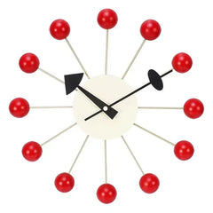 Nordic Nelson Ball Wandklok | Stille & Stijlvolle Wandkunst voor Moderne Interieurs