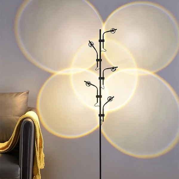 Wa Wa T Sunset Projection Table Lamp | Contemporary Italian Design Mood Light - POUEV