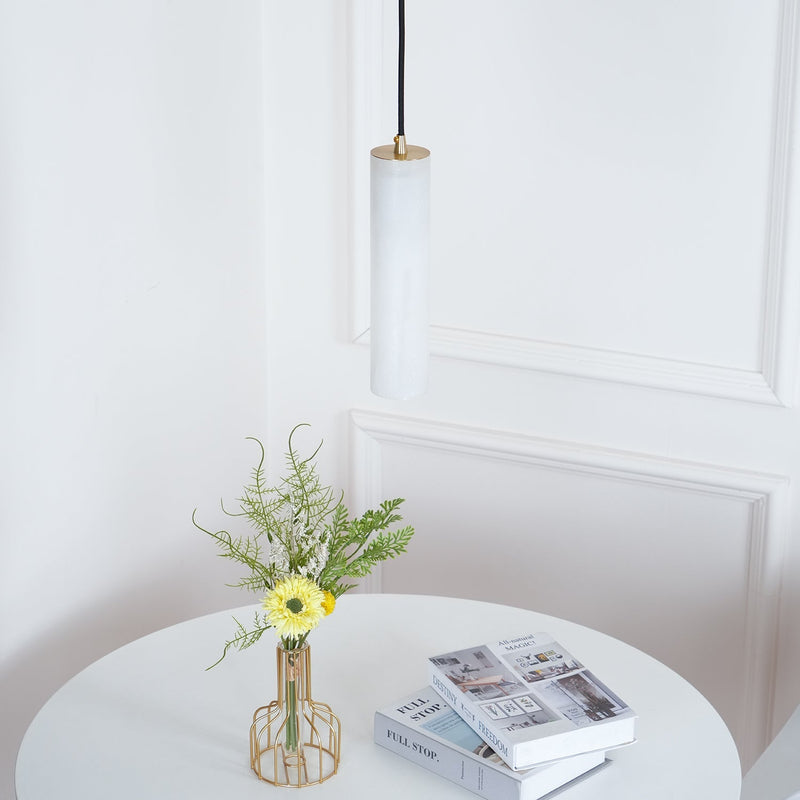 Hanglamp – Modern ontwerp – Albasten materiaal, geschikt voor diverse interieurstijlen