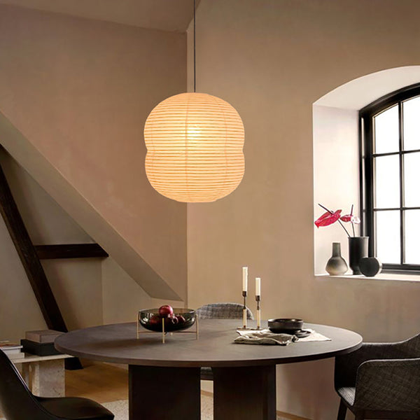 Papieren Hanglamp – Hangend ontwerp – Geschikt voor binnengebruik, energiezuinig
