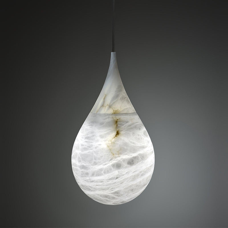 Hanglamp – Marmer design – Geschikt voor diverse interieurstijlen | E27 fitting